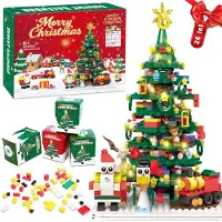 Dripio Adventskalender 2026 Weihnachtsbaum-Bausteine mit LED-Licht
