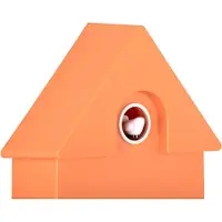 Karlsson - Kuckucksuhr Modern Cuckoo - Orange - 21,5x8,5x41cm