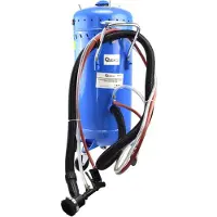 GEKO G02026 de sand staubfreie Pistole mit Staubsauger, 106 L, blau