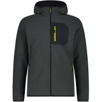 CMP Herren Kapuzensweats lg.Arm He/Uni MAN JACKET FIX HOOD