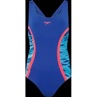 Speedo - Kid's Hyperboom Splice Muscleback Swimsuit - Badeanzug Gr 128 blau