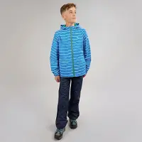 Trespass Junge Kinley wasserdichte Jacke und Hose Set Marineblau