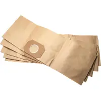 VHBW 10x Staubbeutel kompatibel mit Thomas Super 30, POWER PACK 1630 SE, POWER PACK 1630, Super 30 R, SUPER 30 S Staubsauger - 22,3cm x 25cm Beige