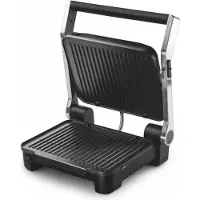 Zelmer Tischgrill ZPR2600, 2000 W, antihaftbeschichtet, Temperaturkontrolle, 29,2x23 cm