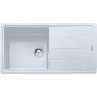 Franke Boston BFG 611-97, Schwarz, 1 Becken, 20 cm, 450 x 420 mm, Rechts, 970 mm