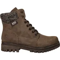 Rieker Winterstiefel "Stiefelette" Gr. 39, braun, 39, Obermaterial: 50% Rindsleder Leather cow. 50% Lammleder LEL., Schuhe, Winterstiefel