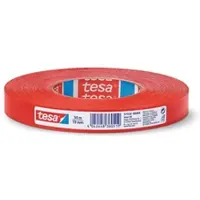 TESA Gewebeband, 50 m x 19 mm, rot | 1 Rolle