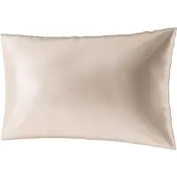 Ailoria Dekokissen "Kopfkissenbezug aus Seide BEAUTY SLEEP (100x65)", beige, 1 Stk., Obermaterial: 100% Seide silk., Bettwäsche, Dekokissen