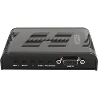 ABUS TVAC20001, Schwarz, 1600 x 1200 Pixel, NTSC, PAL, Composite + S-Video, VGA, 12 V