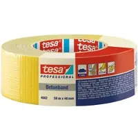 TESA Professional 4662 Betonband, 50 m x 48 mm, gelb | 1 Rolle
