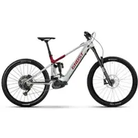 Ghost E-Riot CF Advanced Performance CX 800Wh - XL - misty gray/rebel red - glossy