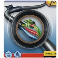 TESA Isolierband, 10 m x 15 mm, im Blister Schwarz