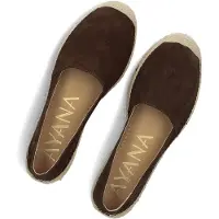 Ayana Damen Espadrilles Omo26yu940 - Bruin - Größe 40