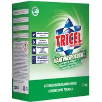 Tricel Profi-Spülmaschinenpulver (2x 5kg)
