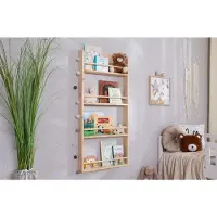 Ticaa kindermobel Kinder Bücherregal Toni 55x80 & 60x130