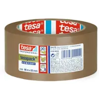 TESA 4100CPVC20 PVC Verpackungsklebeband Comfort, transparent, 66 m x 50 mm