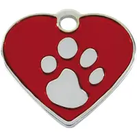 Imarc Heart 4x3 Cm Haustiermarke