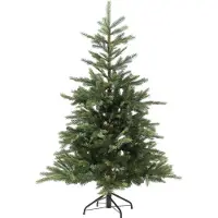 HPI Home Product Import GmbH Künstlicher Weihnachtsbaum - H 150 cm - Grün - Kunststoff - klappbar
