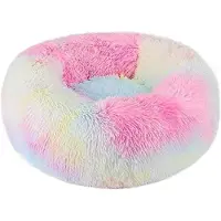 Merkloos Solidchoice – Donut-Kissen für Hunde und Katzen, 50x50 cm