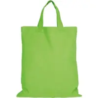 TEXXILLA 10er, 25er, 100er Midi – Baumwolltasche 28 x 32 cm, hellgrün, 10