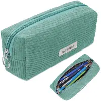Merkloos Federmäppchen Corduroy, große Kapazität, robust, 22 x 8 x 5 cm, für Schule und Büro