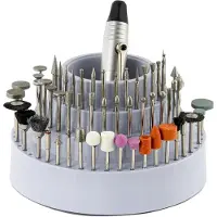 Dripio Rotierender Bohrerhalter, Mehrfachloch, Kunststoff, Werkzeugorganizer