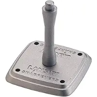 Merkloos Tischhalterung Aluminium, leicht, zweiteilig, vorgebohrte Basis, für Werkbank