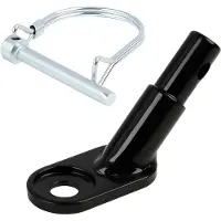 Merkloos Fahrradkupplung Stahl, universal, 16,5x10,8 cm, für Fahrradanhänger