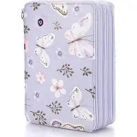 Merkloos Federmäppchen groß, Polyester, 28x20x8 cm, für Stifte und Farben
