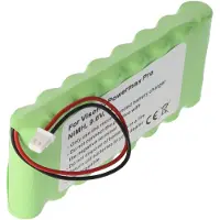 AccuCell Akku passend für den Visonic 0-9912-G, GP220AAH8BMX, GP180AAH8BMX, 103-300672 9,6V 2100mAh