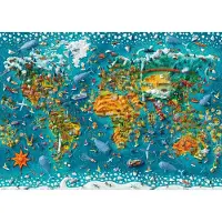 Sonstige Verlage Miniature World Puzzle 2000 Teile
