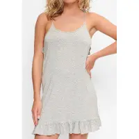 Lingadore Night Nachtkleid 18923 | Grösse: XL | Farbe: Grau