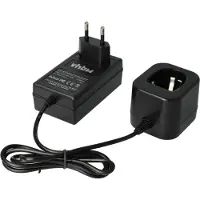 VHBW Ladegerät kompatibel mit Panasonic EY9136B, EY9108B, EY9108, EY9116, EY9116B, EY9117B, EY9136, EY9106B, EY9107 Werkzeug Ni-Cd, NiMH-Akkus, 1,2 V