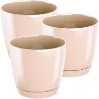 Wellhome Coubi Round P Blumentopf 12x12x11cm 3 Einheiten
