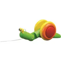 Plantoys Holzspielzeug Nachziehbare Schnecke