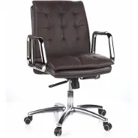 Hjh OFFICE VILLA 10 - Profi Chefsessel Braun