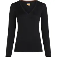 Icebreaker Damen Unterhemden ku.Arm Da Mer 200 Oasis LS V Neck