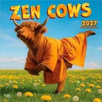 BrownTrout Zen Kühe Kalender 2027