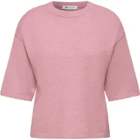 Street One 3/4-Arm Strickpullover mit Rundhals in Vintage Blush Mel. | Gr.: 44