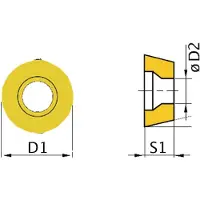 Optimum HM-Ersatzwendeplatten ISO RNMG1204MO, 3441705