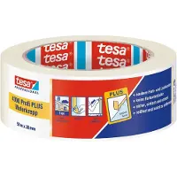 TESA 8x tesakrepp 4306 Premium, 38 mm hellbeige | 1 Rolle