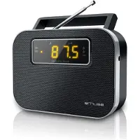 Muse M-081 R, Tragbar, Digital, FM, MW, LED, 1,52 cm (0.6"), Orange
