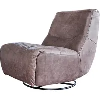 KAWOLA Sessel CINE Relaxsessel elektrisch verstellbar Leder taupe