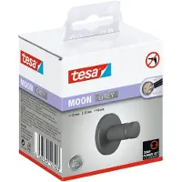 TESA 40x Moon Grey Towel Hook | 1 Stück