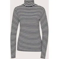 MADELEINE Langarmshirt "Shirt Ringelshirt mit Rollkragen"