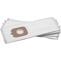 VHBW 5x Staubbeutel kompatibel mit Rowenta Powerline Eco RH7456, RH7637IA, RH7648IA, RH 7655, RH7655IA, RH7665IA Staubsauger - 30cm x 13cm Weiß