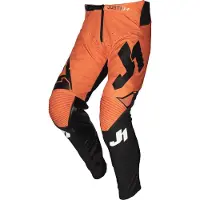 JUST1 J-Flex Jugend Motocross Hose, schwarz/orange, 42