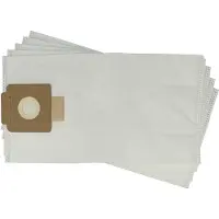 VHBW 5x Staubbeutel Ersatz für Sprintus 106061 für Staubsauger - 22cm x 22cm Weiß