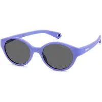 Polaroid KIDS Kinder Brille PLD K007/S Größe 42-16 mm Glitter Violett polarisier