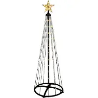 Wellhome Weihnachtsbaum Mit 550 Warmweißen Led-lichtern Mit Fernbedienung 300 Cm